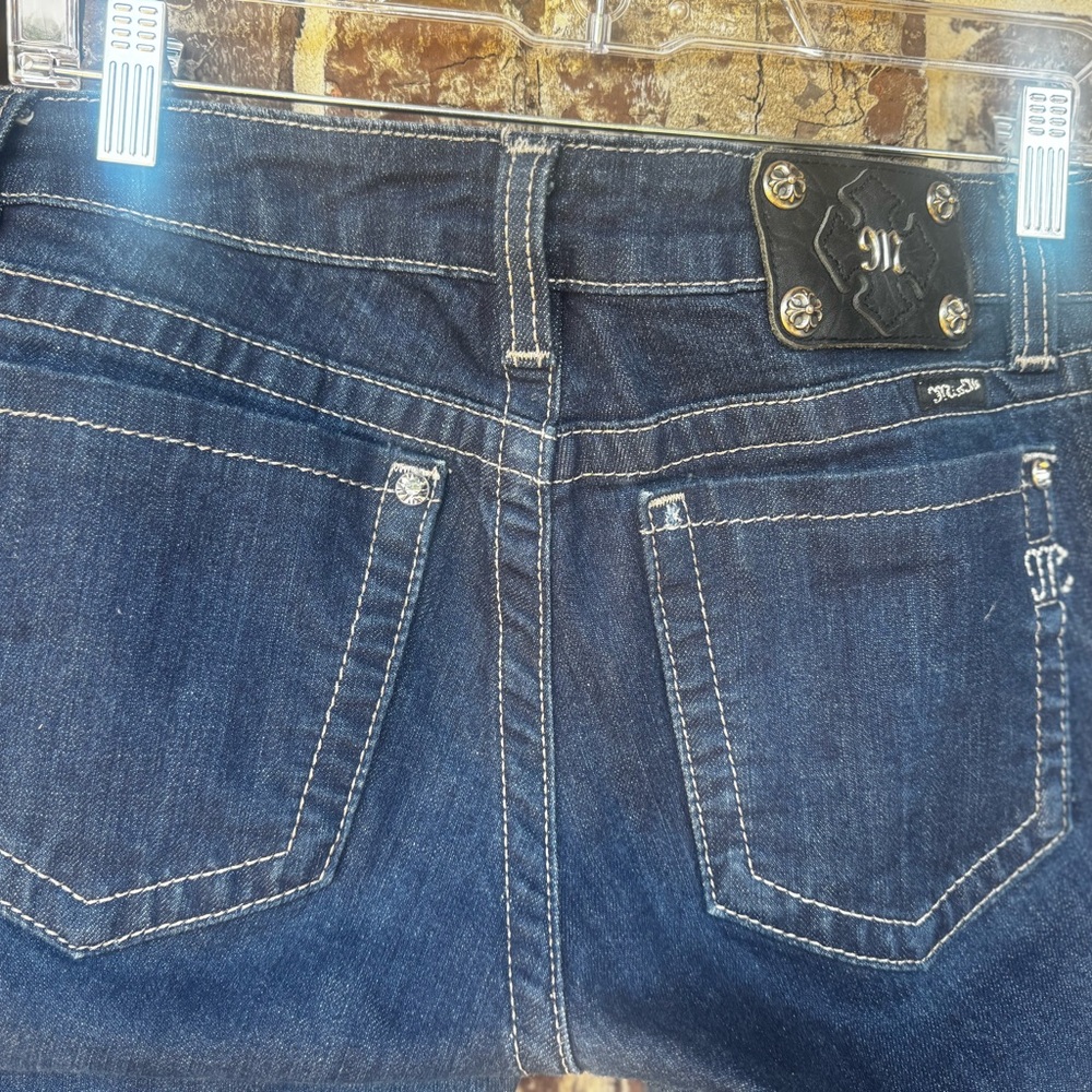 Miss Me Women's Boot Cut Jeans - Dark Blue